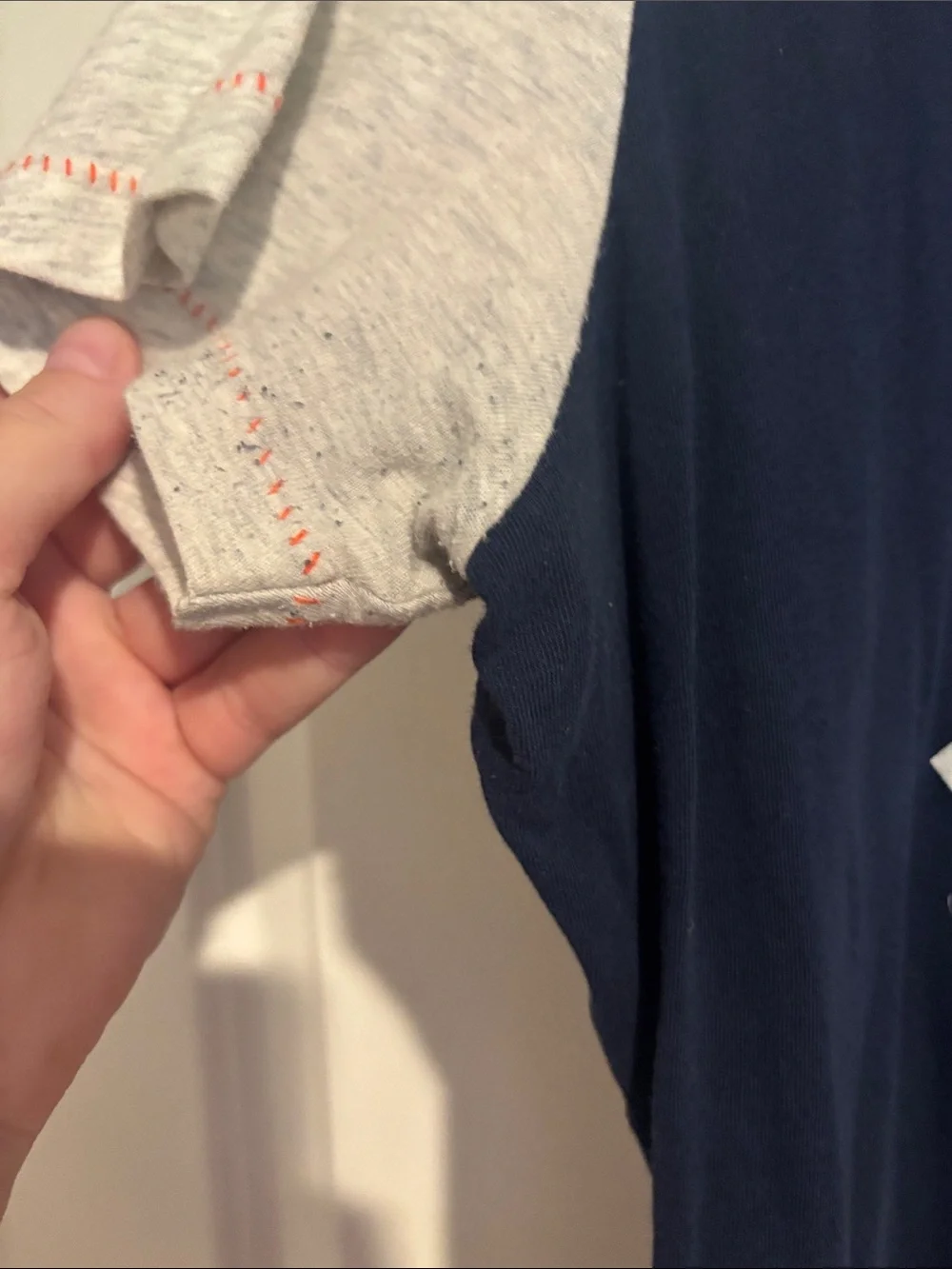 Nike Houston Astros Navy, Gray & Orange Short Sleeve Tee
